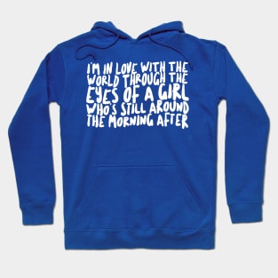 Elliott Smith Lyric Typography Design Hoodie